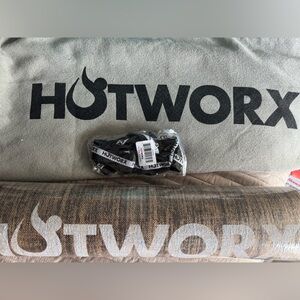 HOTWORX Brown and White Yoga Mat